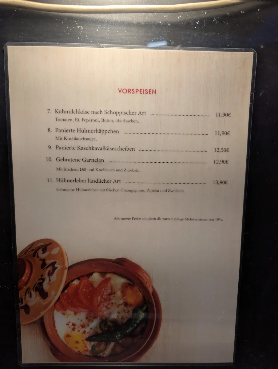 Speisekarte photo 6