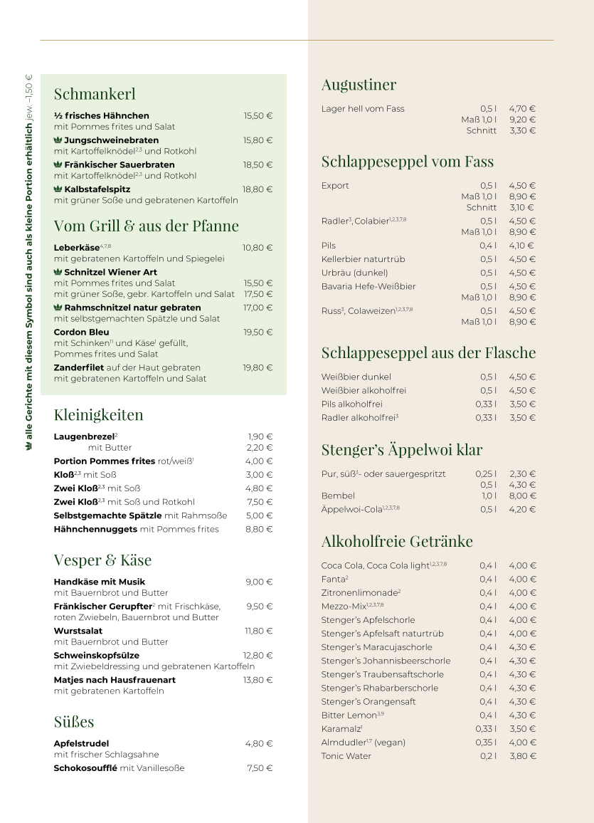 Speisekarte photo 3