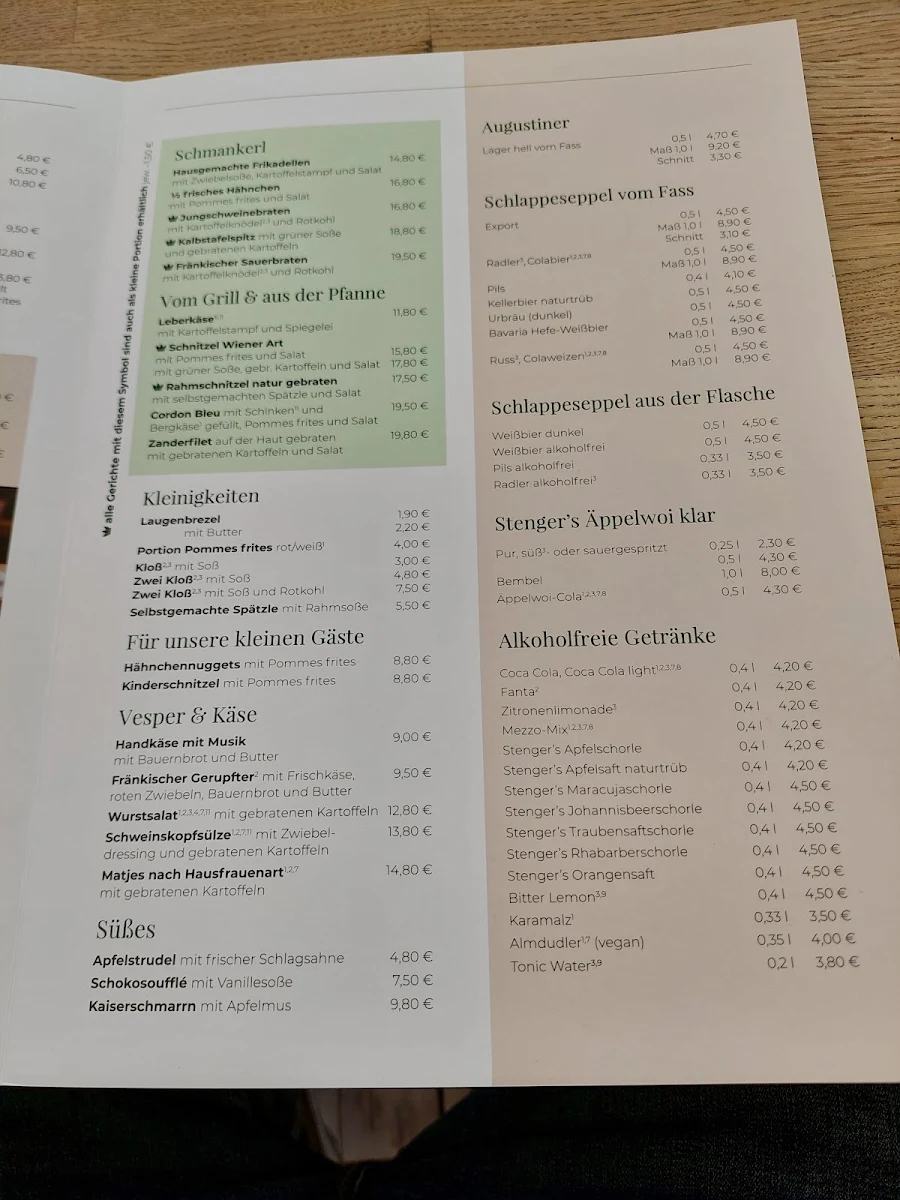 Speisekarte photo 5