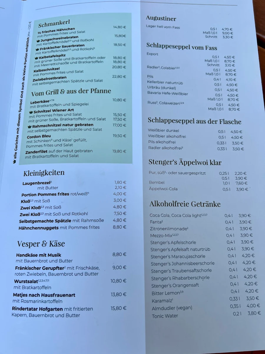 Speisekarte photo 9