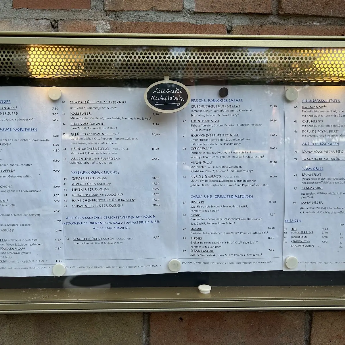Speisekarte photo 5