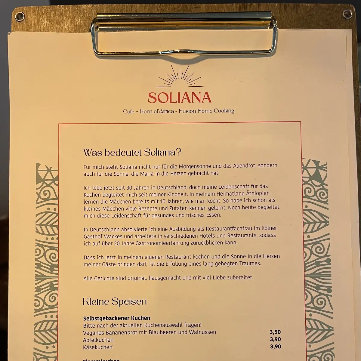 Speisekarte photo 2
