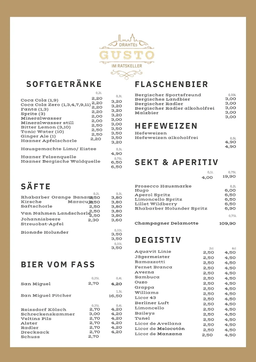 Speisekarte photo 1