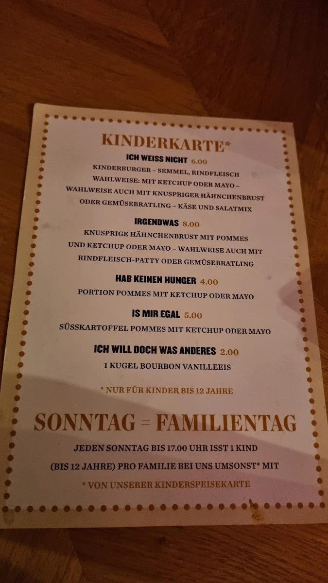 Speisekarte photo 2