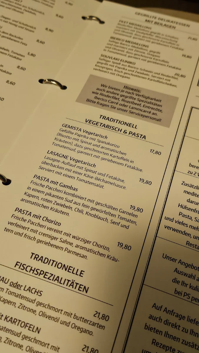 Speisekarte photo 2