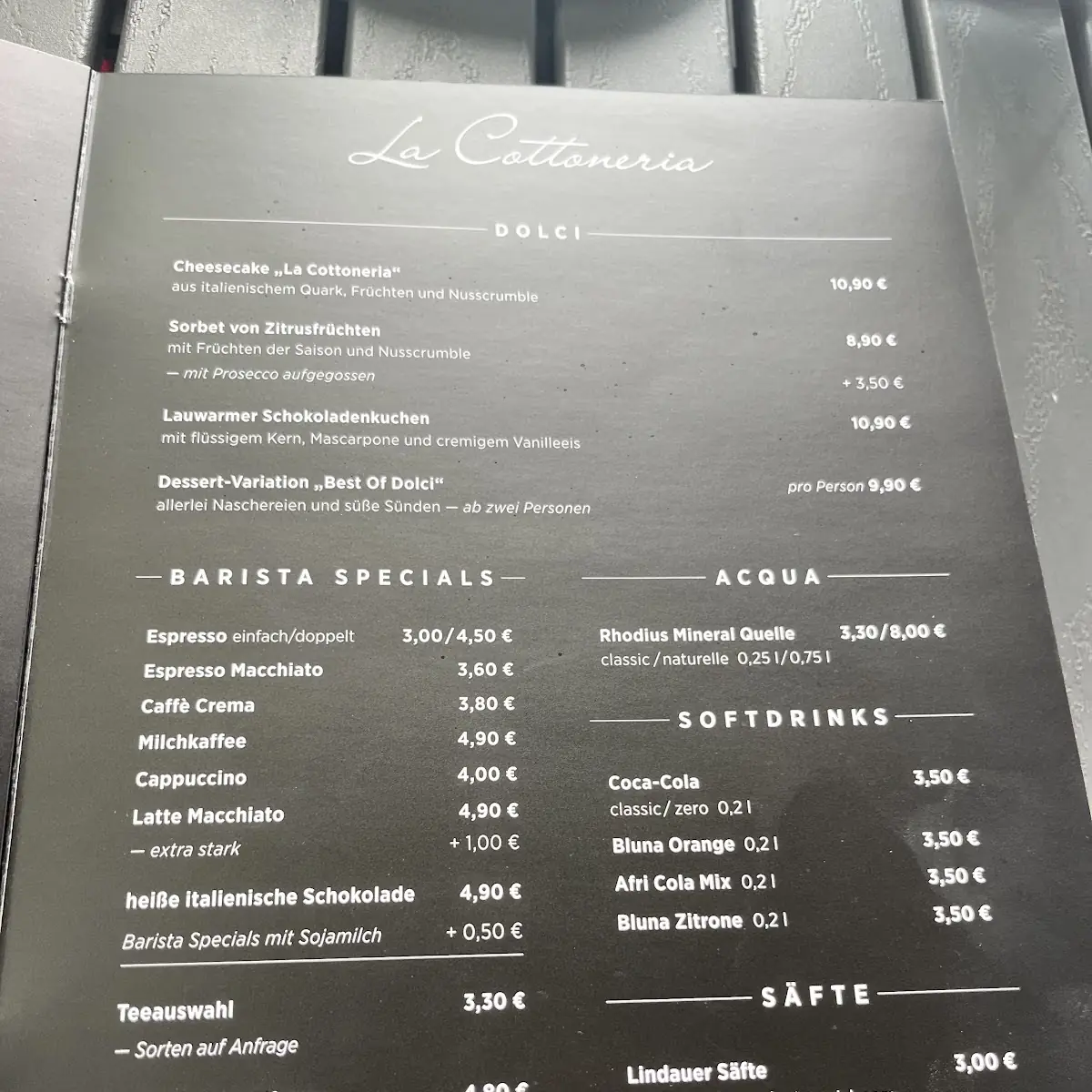 Speisekarte photo 7