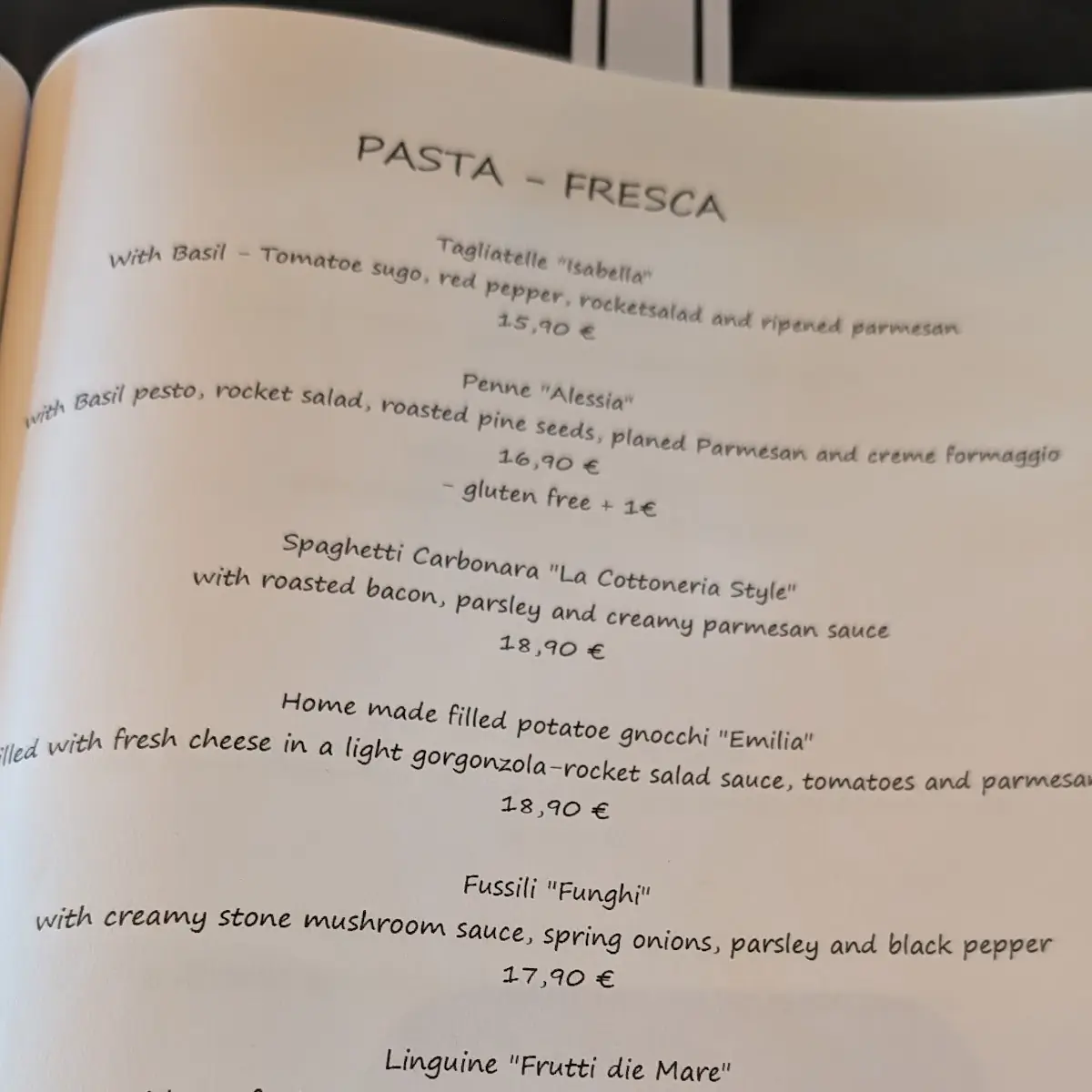 Speisekarte photo 9