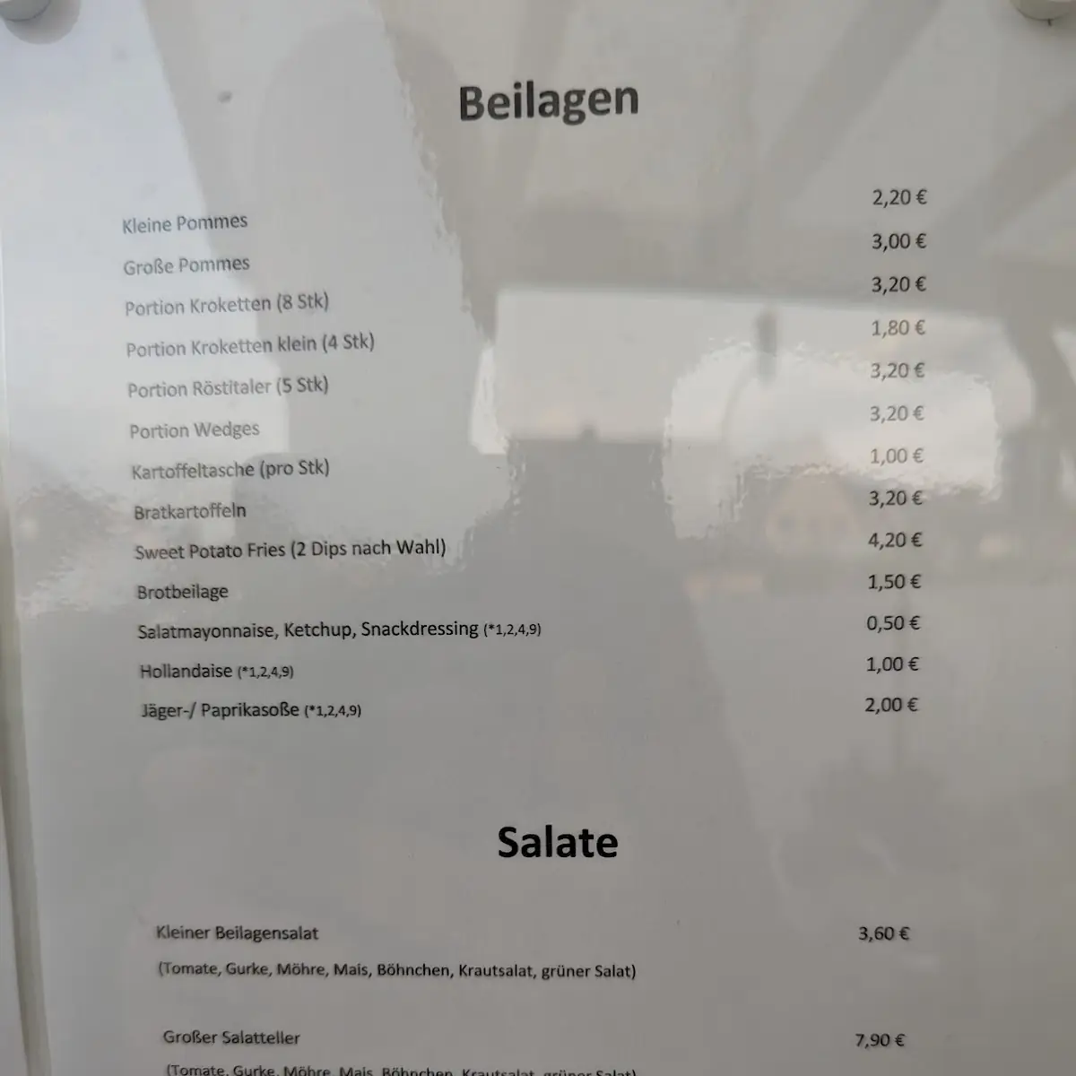 Speisekarte photo 1