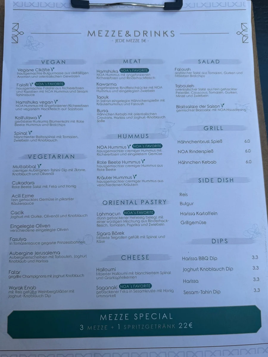 Speisekarte photo 2