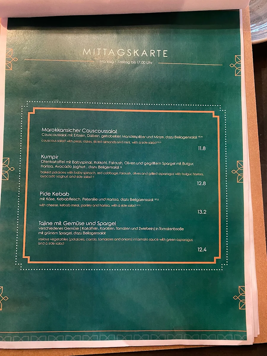 Speisekarte photo 3
