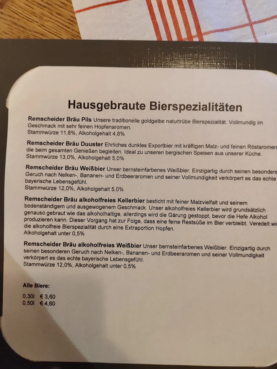 Speisekarte photo 3