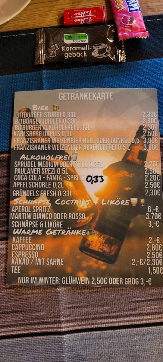 Speisekarte photo 1