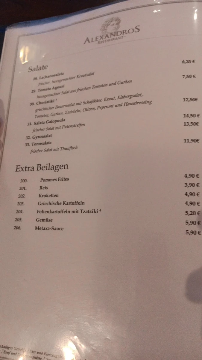 Speisekarte photo 10