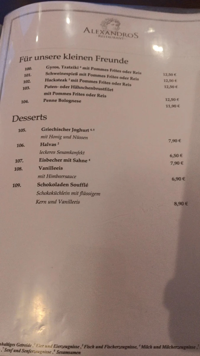 Speisekarte photo 6
