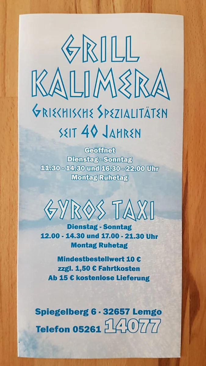 Speisekarte photo 8