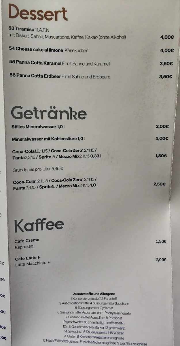 Speisekarte photo 4