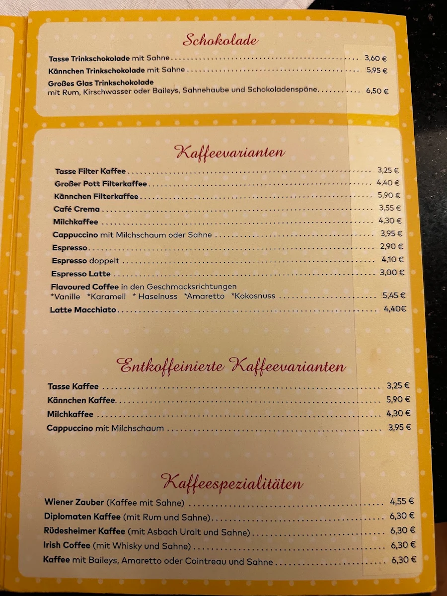 Speisekarte photo 1