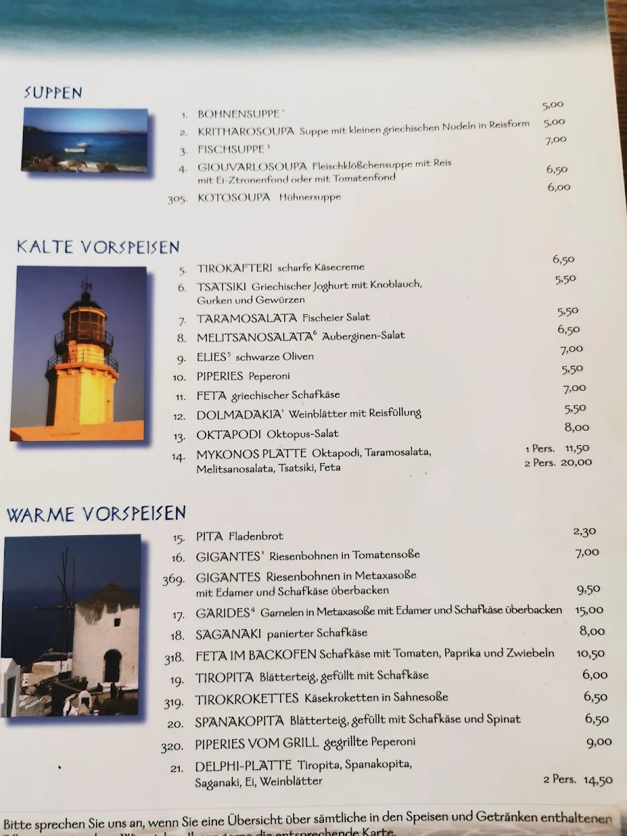 Speisekarte photo 5