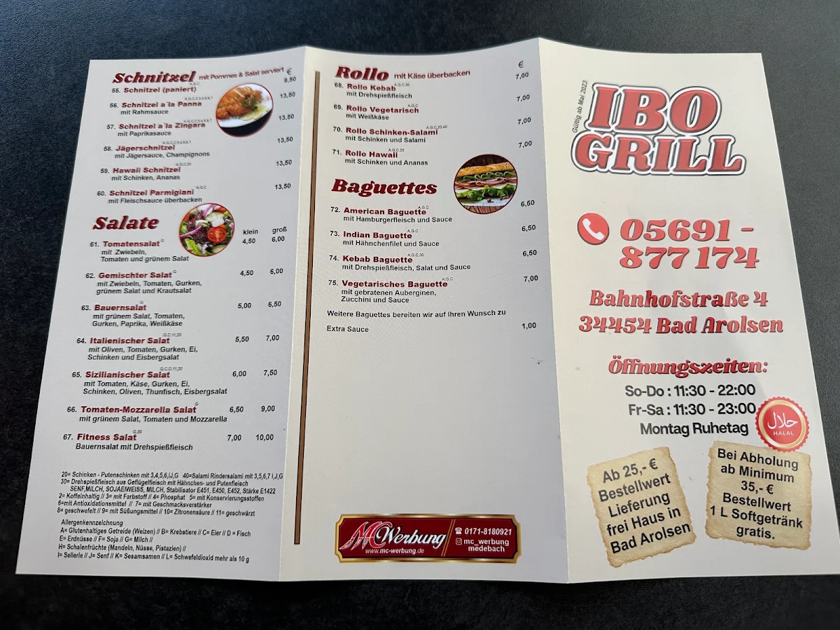 Speisekarte photo 2