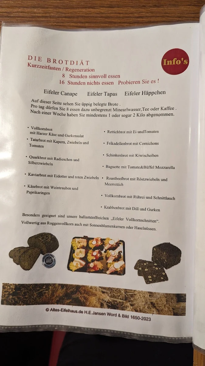 Speisekarte photo 3