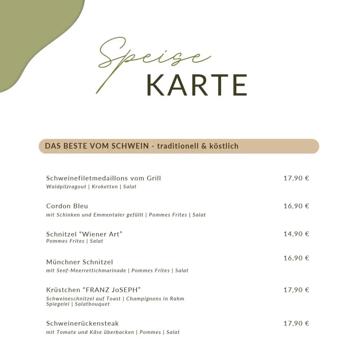 Speisekarte photo 6