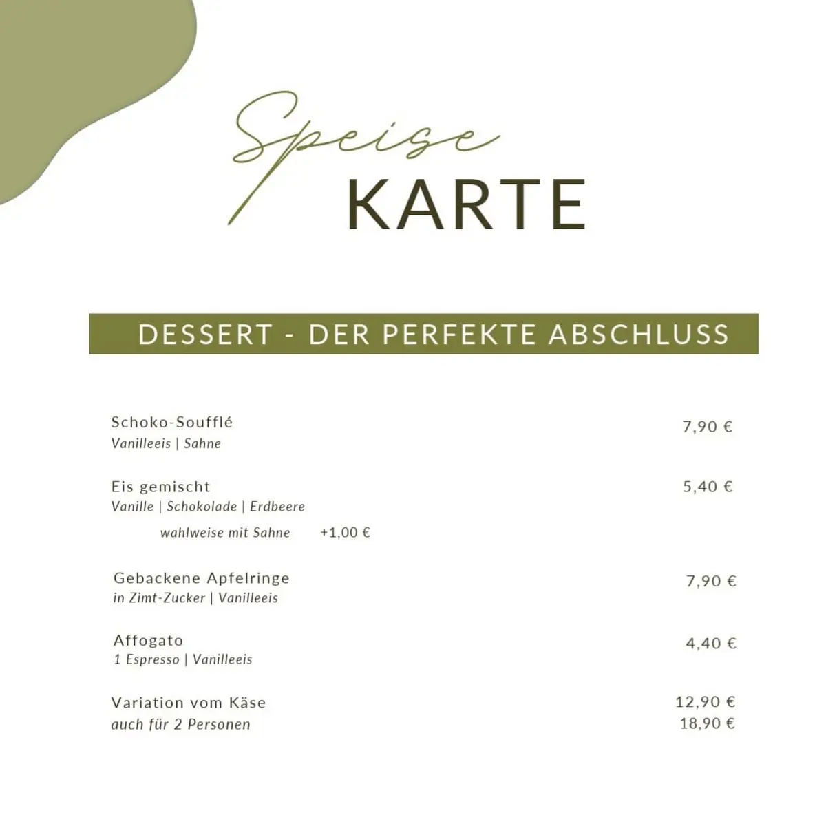 Speisekarte photo 9