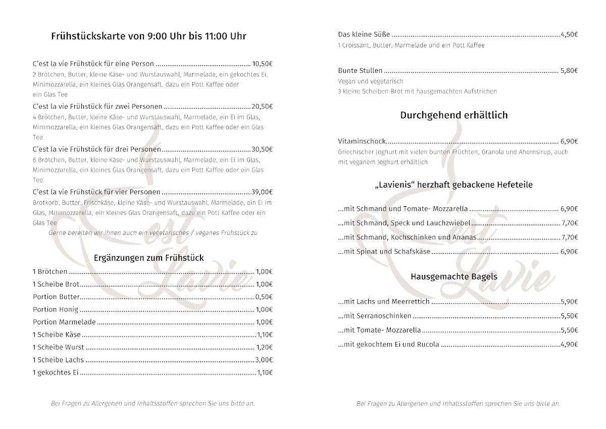 Speisekarte photo 1