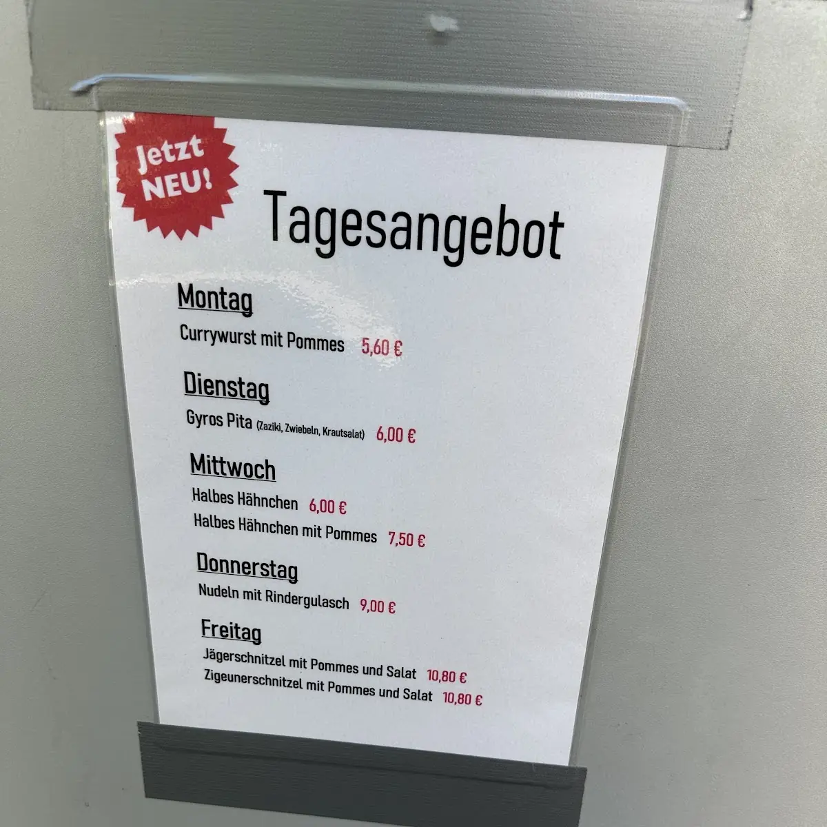 Speisekarte photo 3