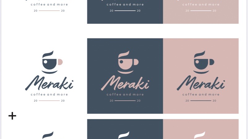 Speisekarte, Meraki-Café
