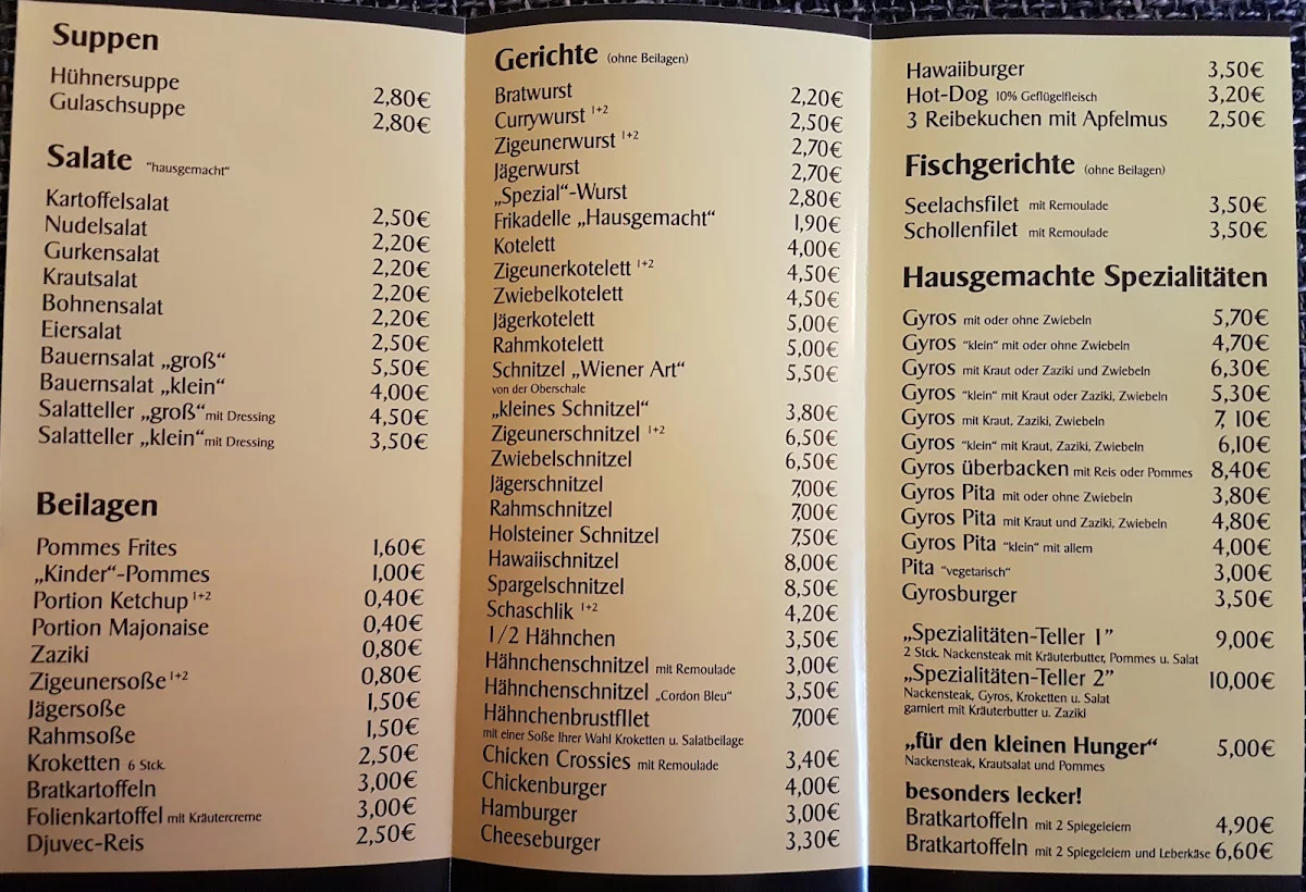 Speisekarte photo 6