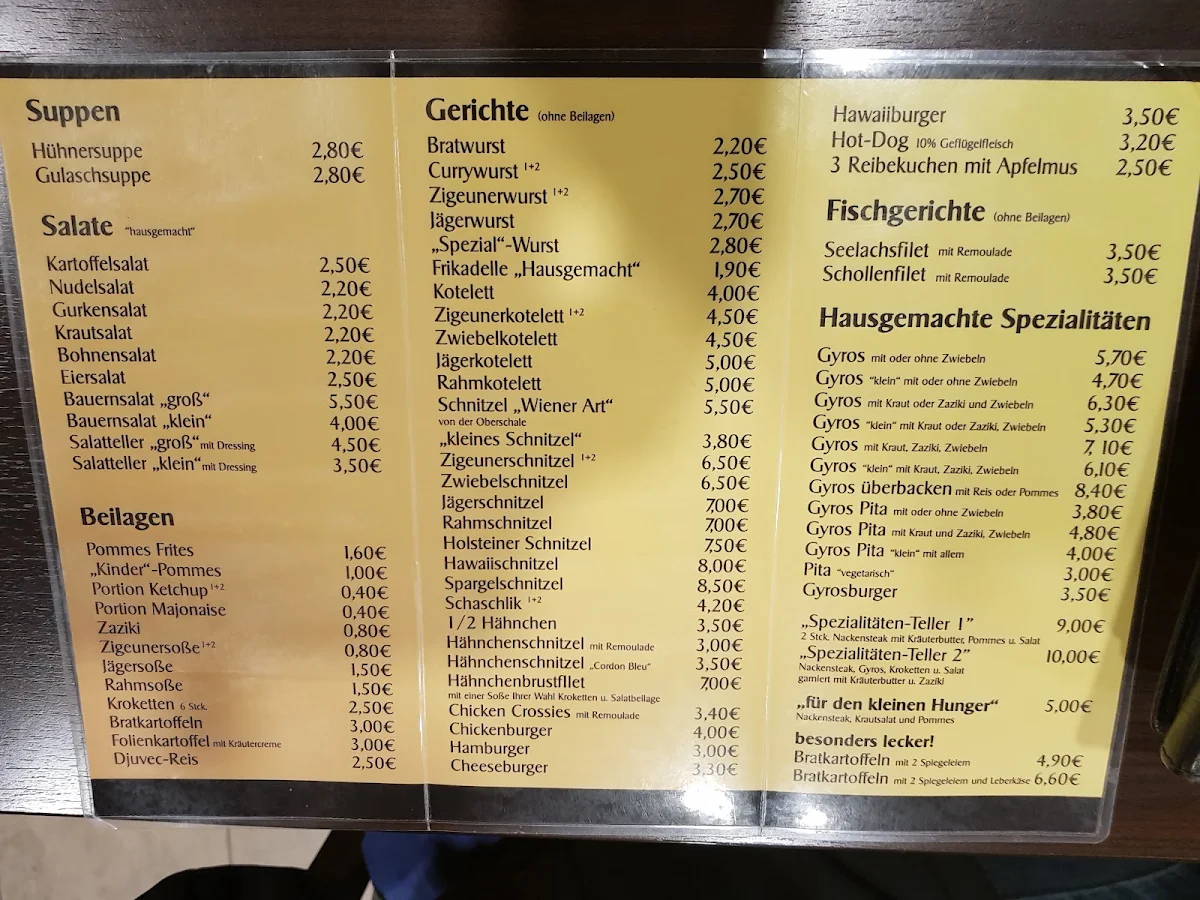 Speisekarte photo 8