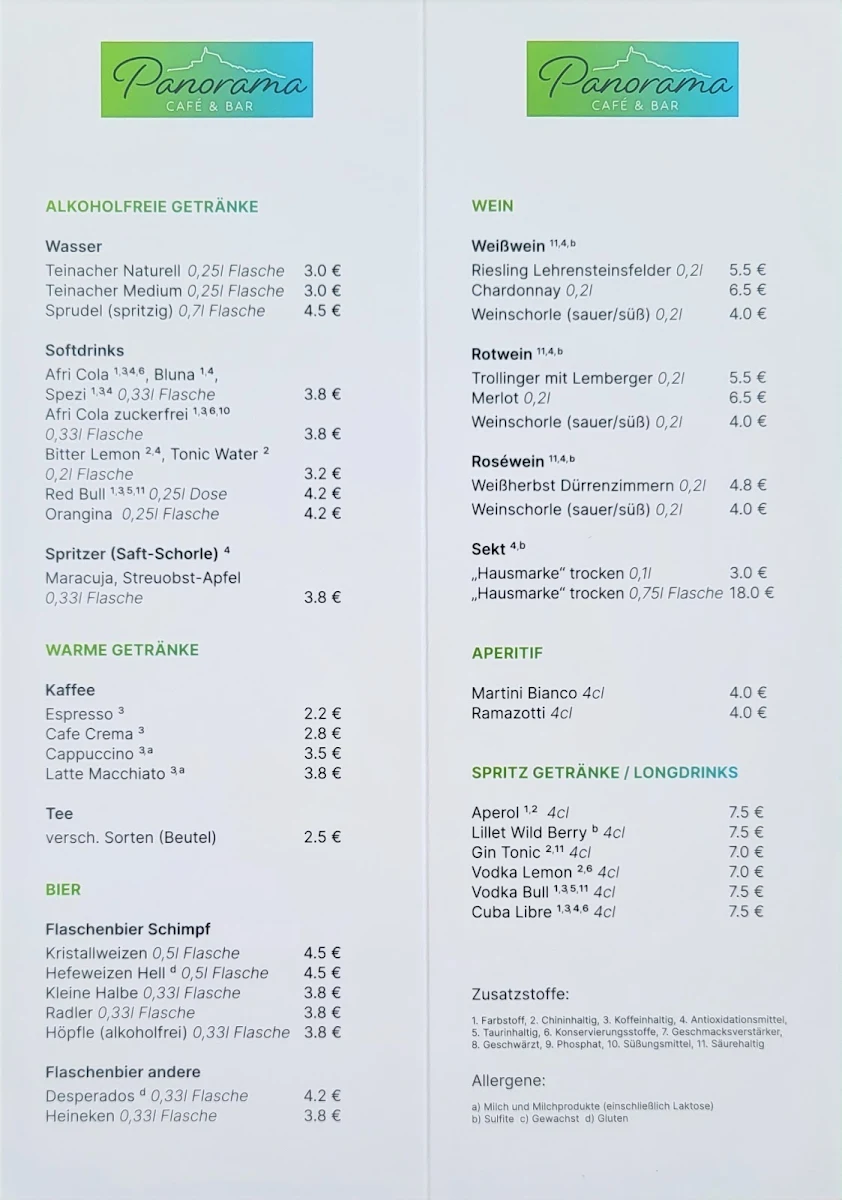 Speisekarte photo 1