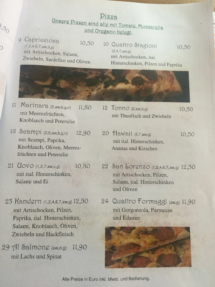 Speisekarte photo 3
