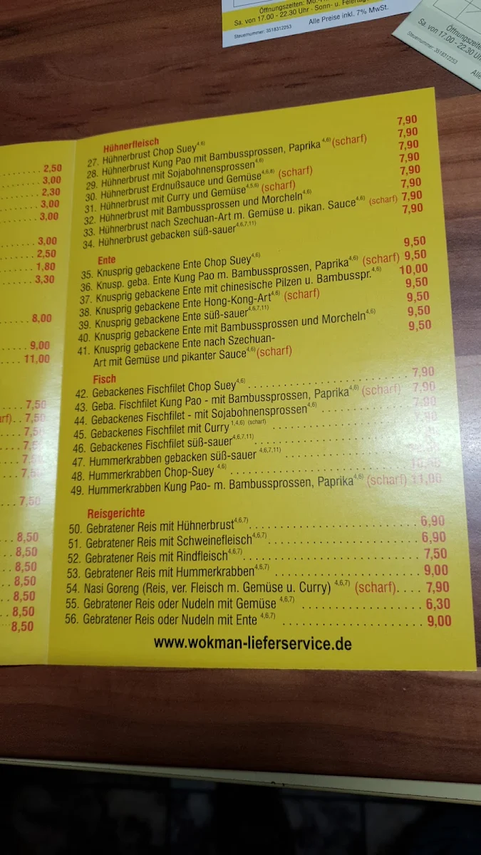 Speisekarte photo 10