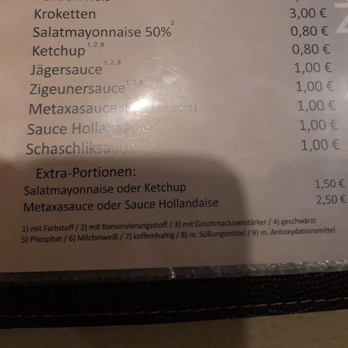 Speisekarte photo 3