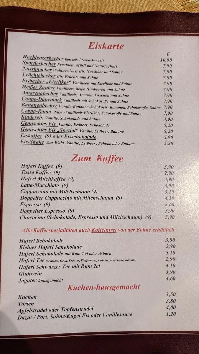 Speisekarte photo 5