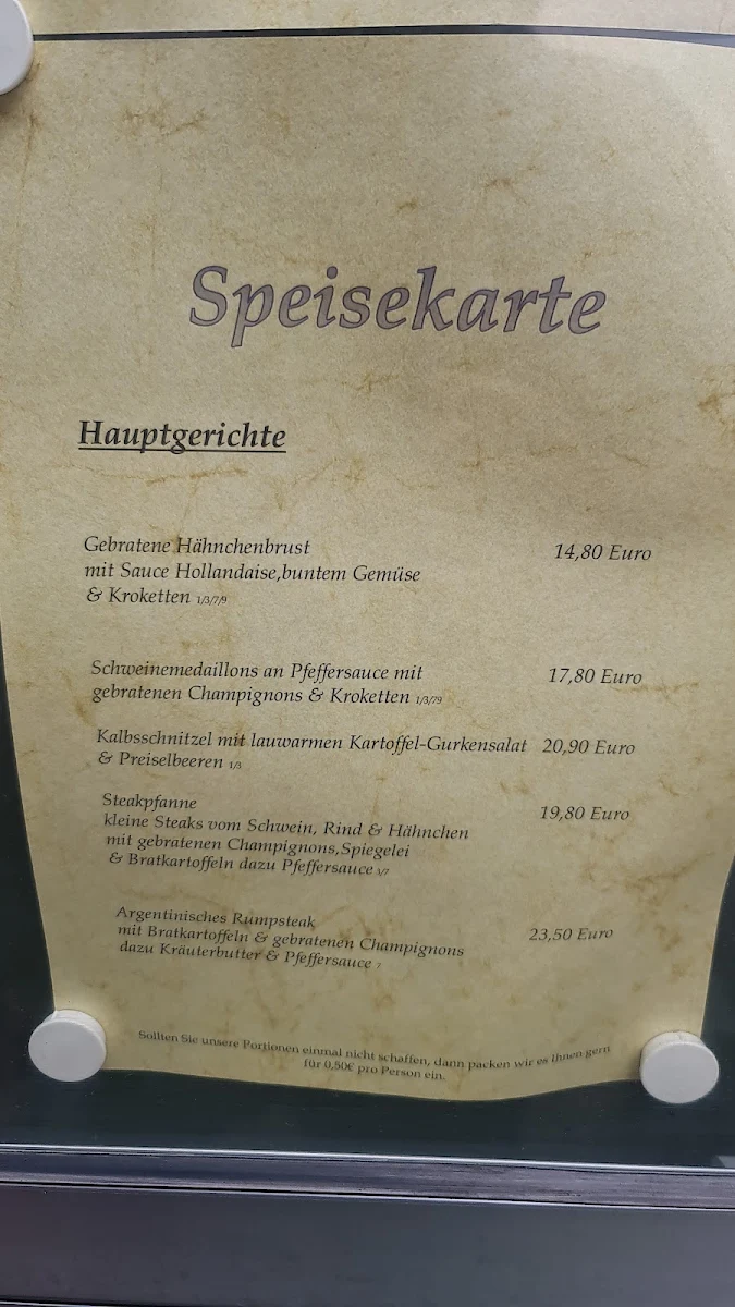 Speisekarte photo 1