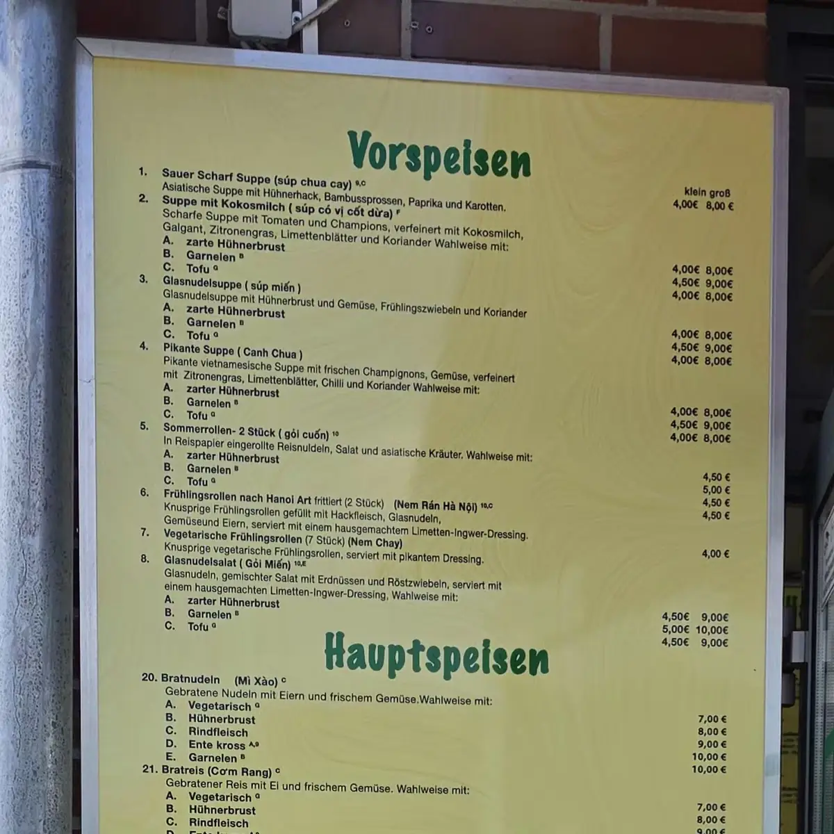 Speisekarte photo 5