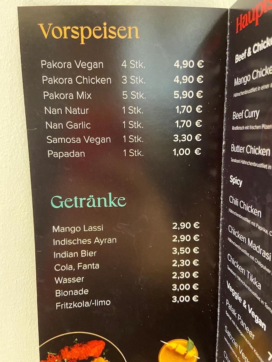 Speisekarte photo 3