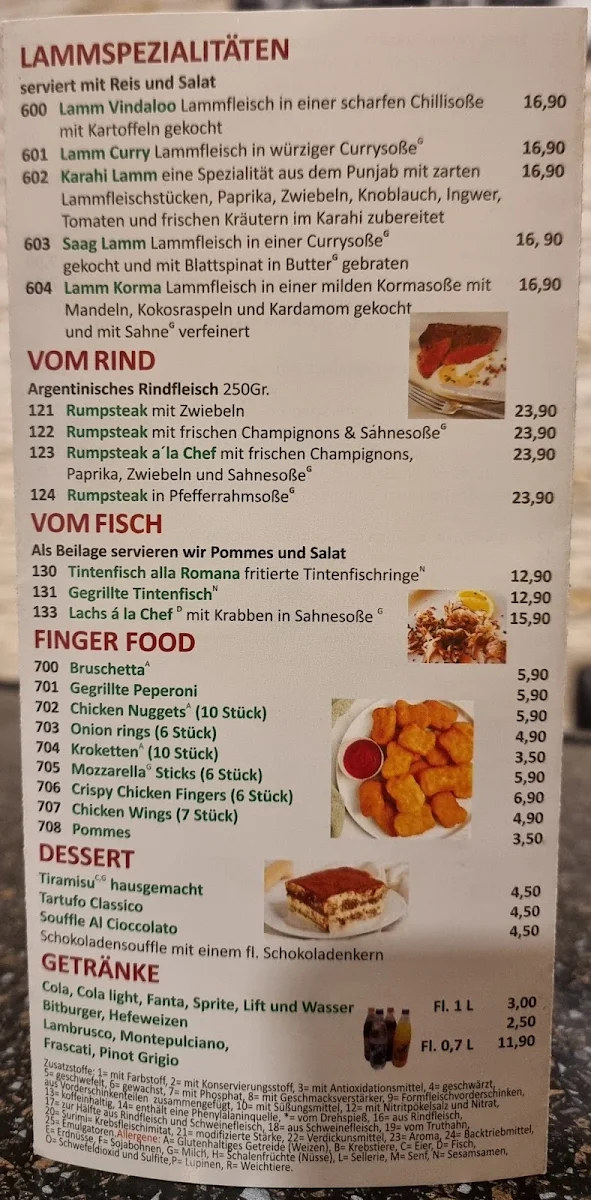 Speisekarte photo 3