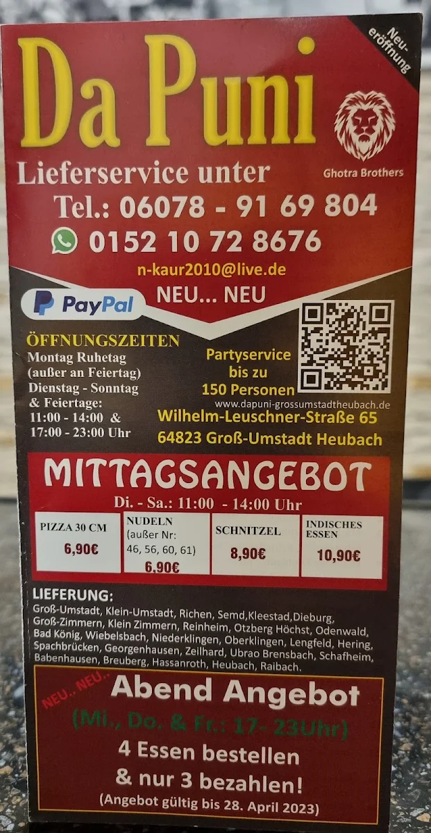 Speisekarte photo 4