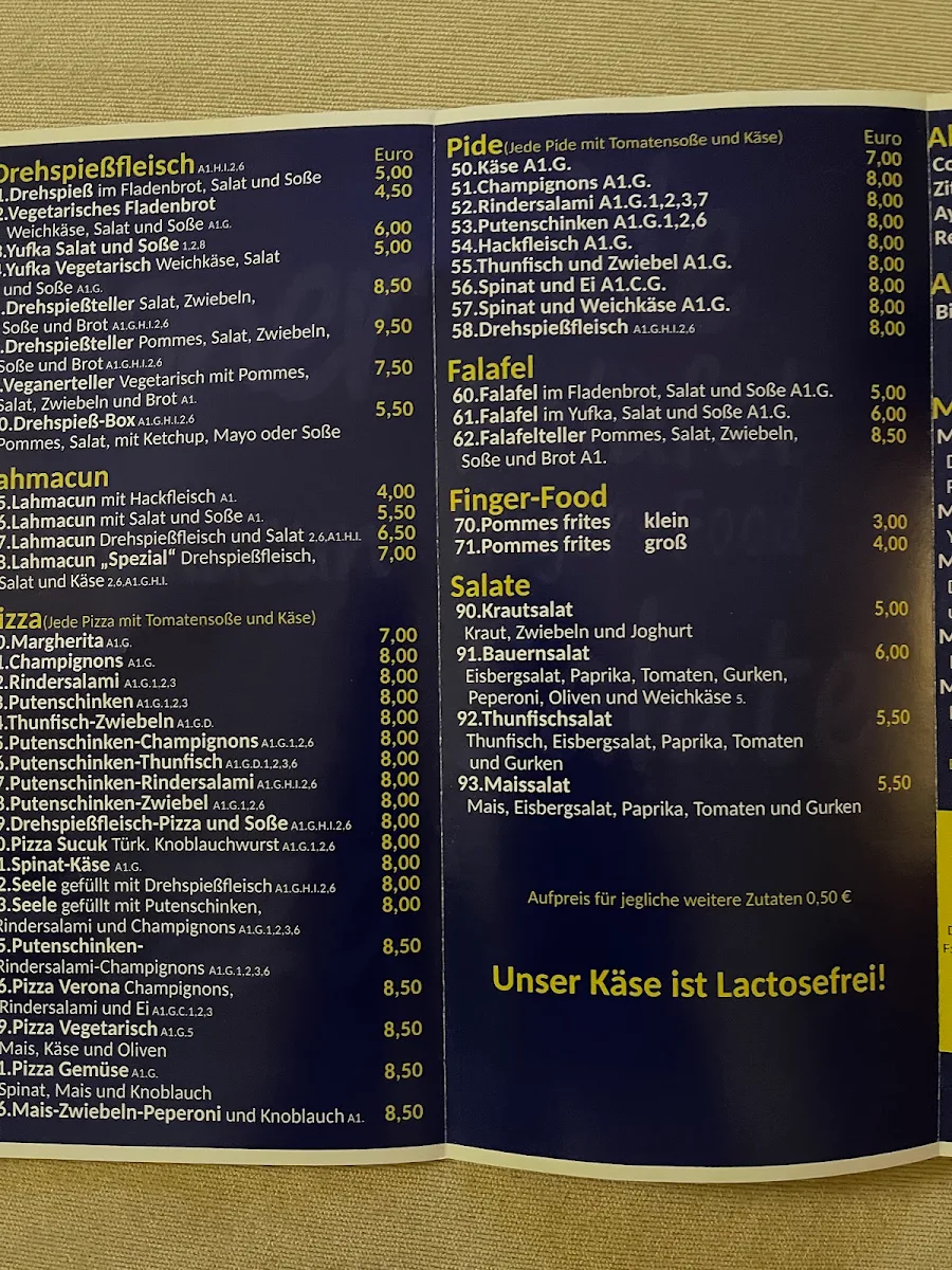 Speisekarte photo 1