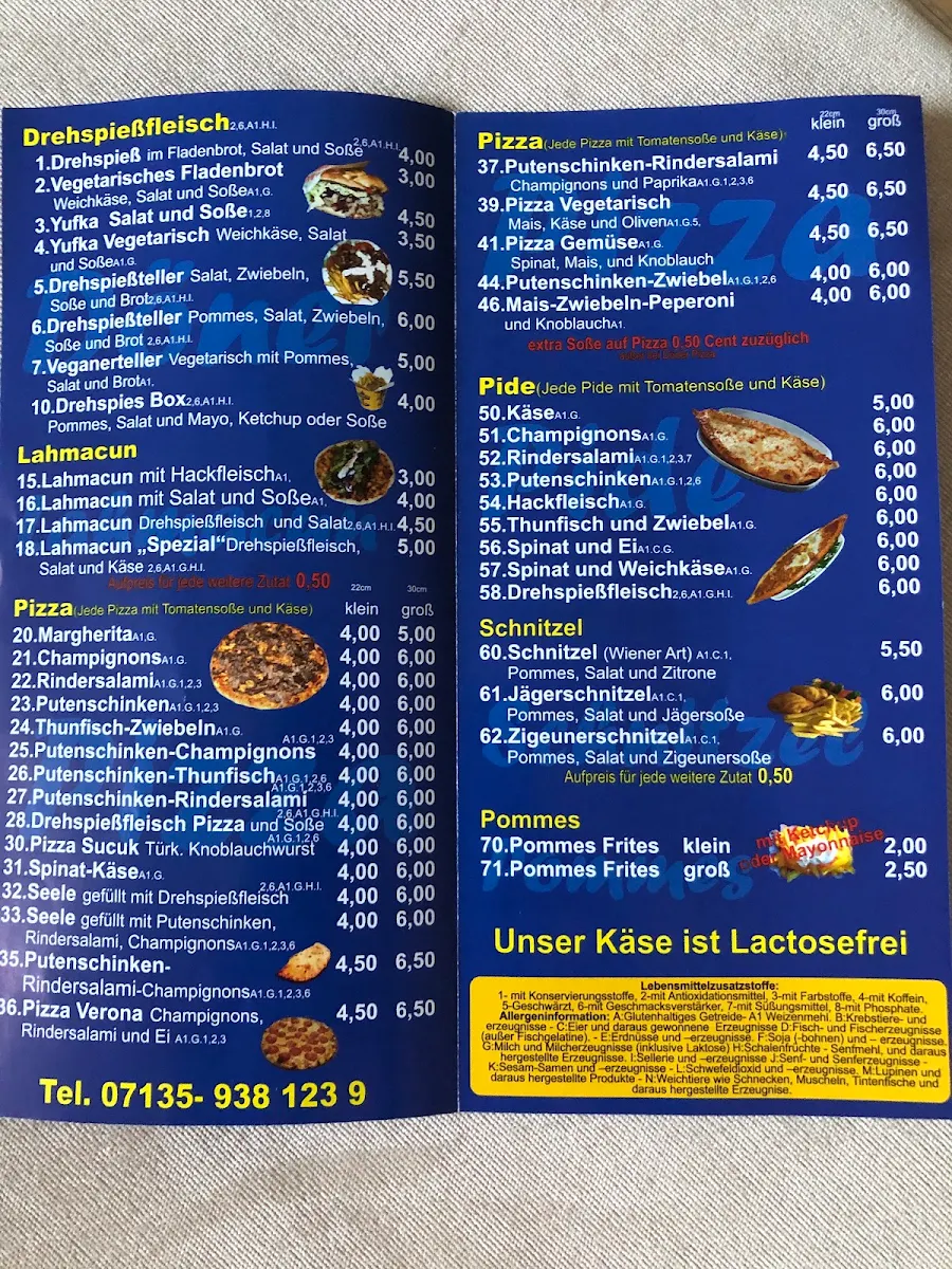 Speisekarte photo 3