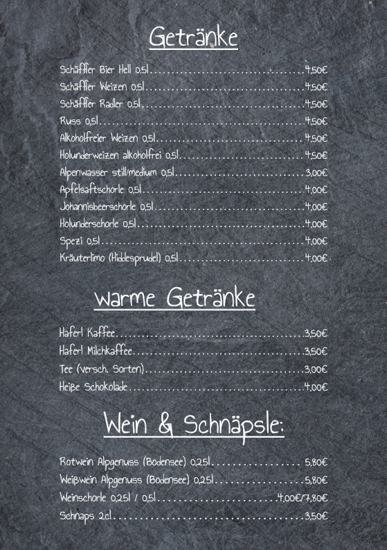Speisekarte photo 1