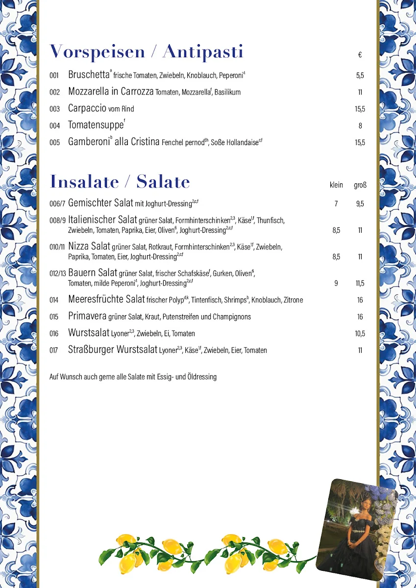 Speisekarte photo 6