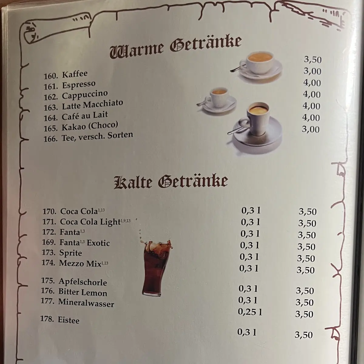 Speisekarte photo 9