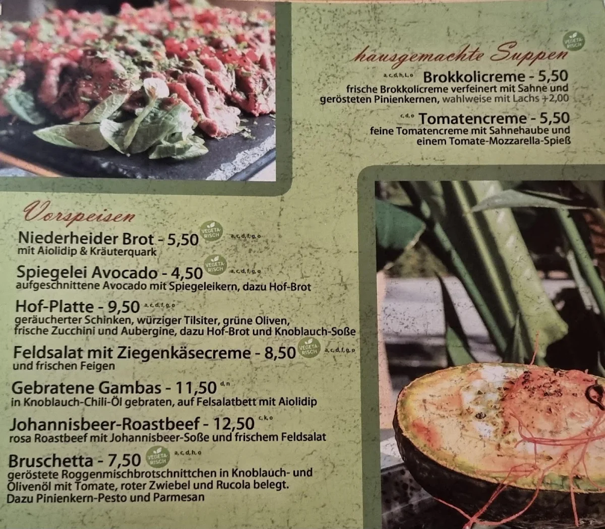 Speisekarte photo 4