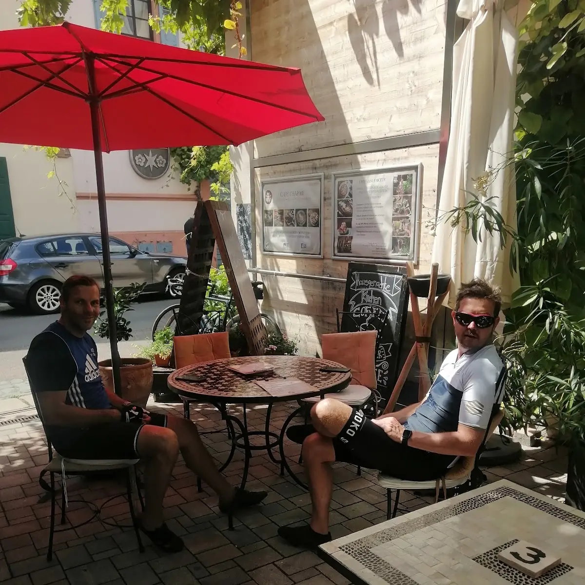 Atmosphäre, Café Charme und Bio-Eis Manufaktur