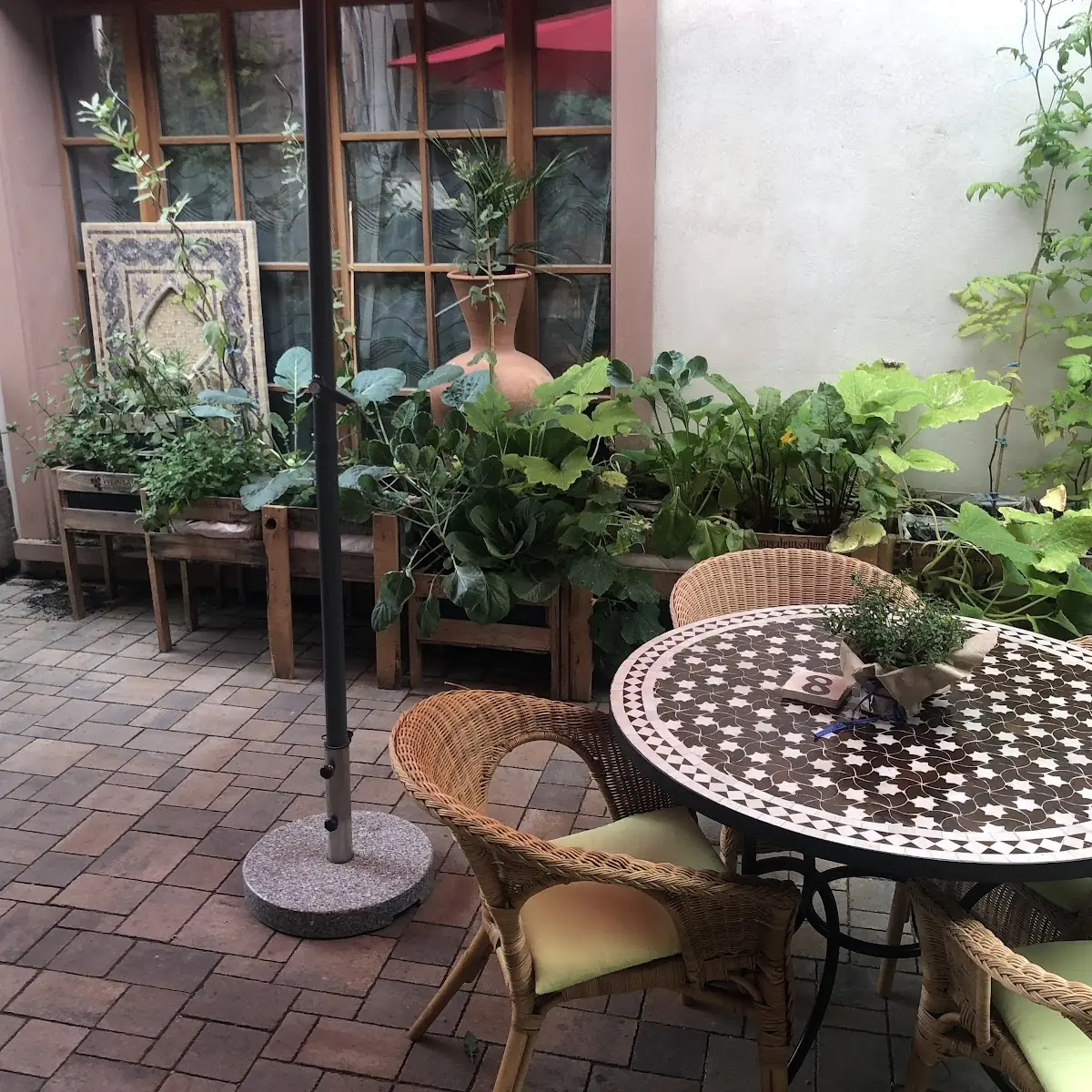 Atmosphäre, Café Charme und Bio-Eis Manufaktur