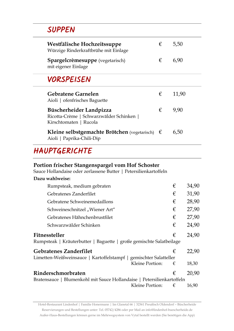 Speisekarte photo 8